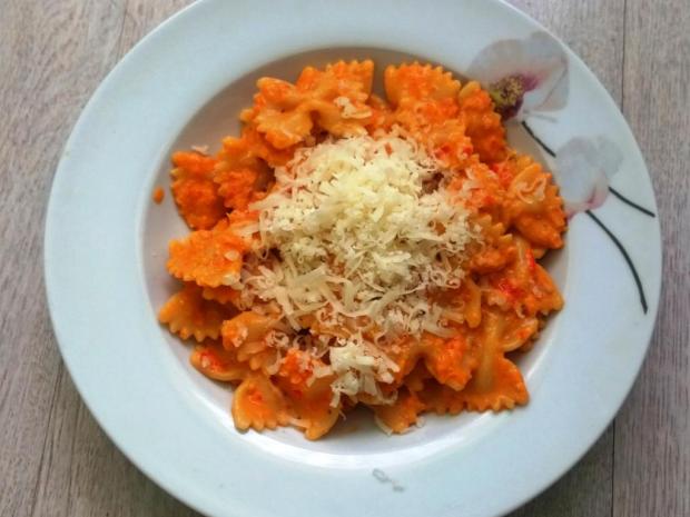 Farebné farfalle, Hlavné jedlá, recept, anjeli